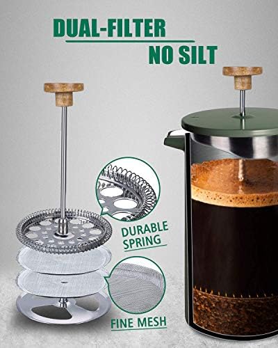 POLIVIAR Tea Kettle and French Press Coffee Maker
