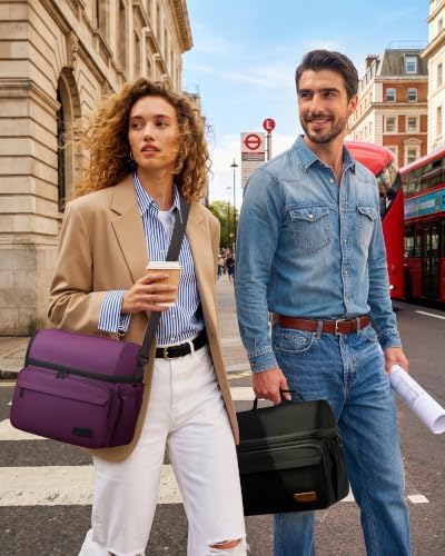 LOVEVOOK Lunch Bag for Men Women, Large Insulated Lunch Box Cooler