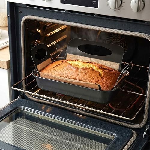 Cokuma Loaf Pans, 9*5-Inch, 2 Set with Non-stick Liners for Homemade