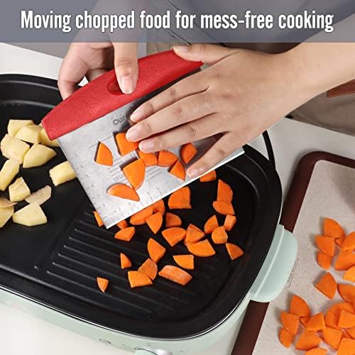 Silicone Baking Pastry Mat with Dough Cutter, Ourokhome 20'' X 16"