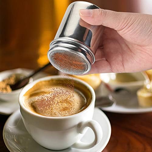 Accmor 6oz Powdered Sugar Shaker, 2 Pack