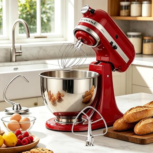 Stainless Steel Accessories for KitchenAid 4.5-5 Qt Tilt-Head Stand