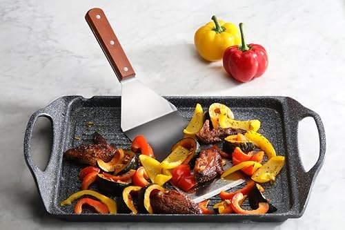 New Star Foodservice 16 Inch Grill Turner, Stainless Steel Spatula