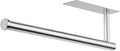 Paper Towel Holder Under Cabinet, Self-Adhesive, No Drilling, Stainless Steel by CHIKESI