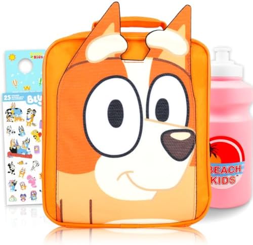 Bluey Bingo Lunch Bag Bundle with Insulated Lunchbox