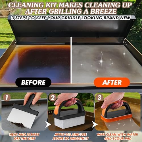 19-in-1 Griddle Cleaning Kit for Blackstone
