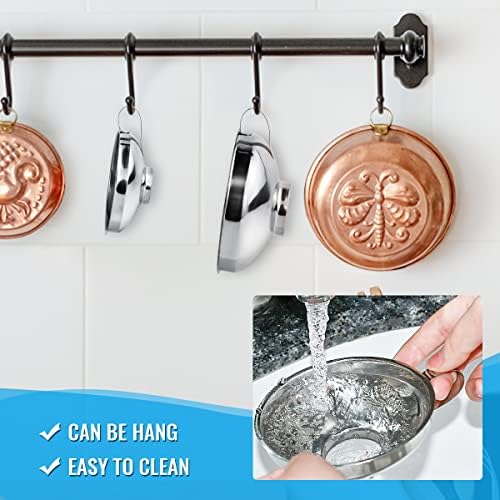 3 Pack Canning Funnel 3-in-1 Stainless Steel Funnel Set Wide Mouth