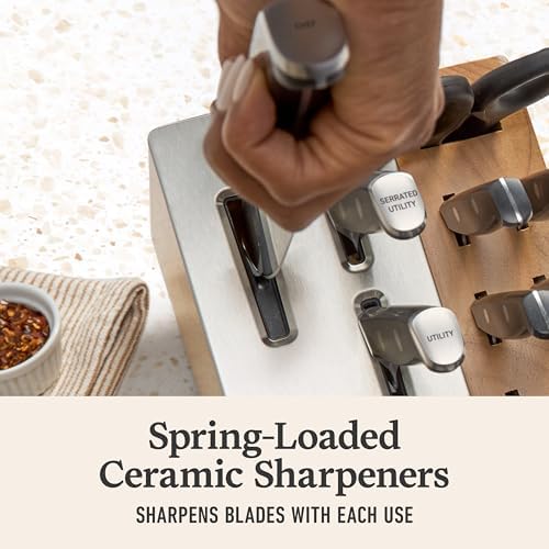 Premier by Calphalon® 15-Piece Knife Set with SharpINTM Edgetech