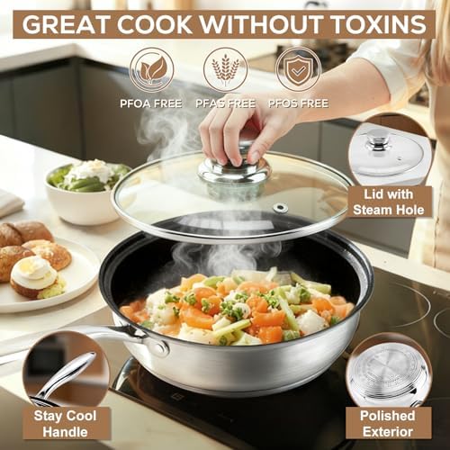 Stainless Steel Cookware Set Pots and Pans