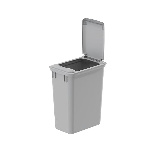 Dowell Wastebasket Trash Can Container, Plastic Garbage Bin, - Image 2