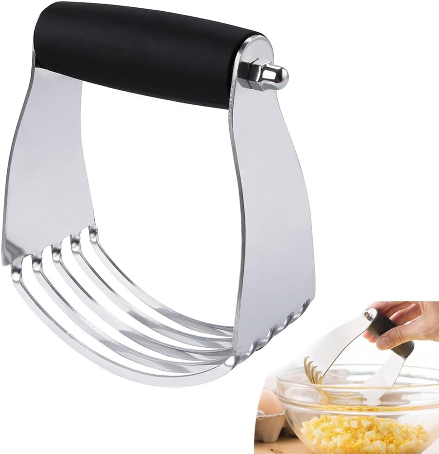 Dough Blender, Professional Heavy Duty Stainless Steel Pastry Dough