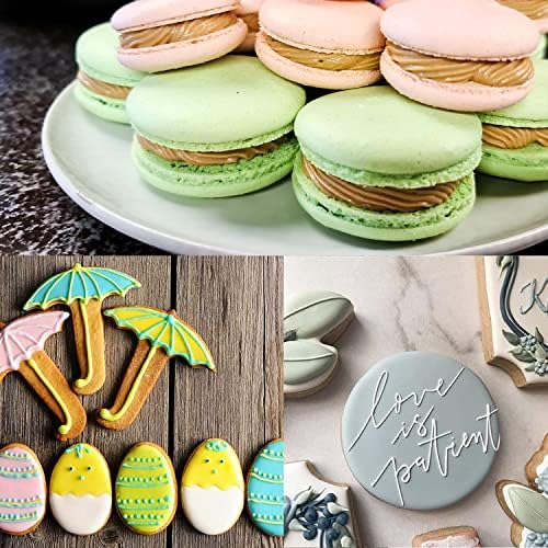 Piping Bags and Tips Set for Cookies, Royal Icing, Writing & Small