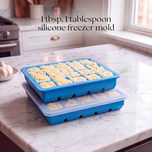 1 Tbsp Silicone Freezer Molds -silicone freezer trays with lid,3