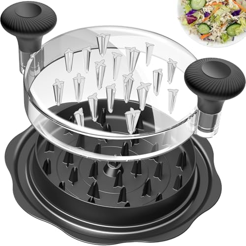 Ukeetap 10" Meat Shredder Tool Twist, Black