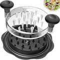 Ukeetap 10" Meat Shredder Tool Twist, Black