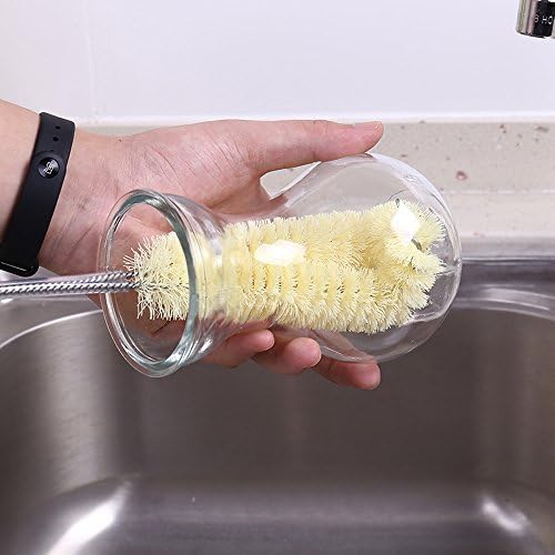 Long Bottle Brush Cleaner -16" Bottle Cleaning Brush Flexional Water