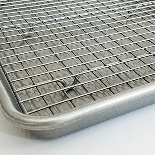 USA Pan Bakeware Half Sheet Baking Pan and Bakeable Nonstick and