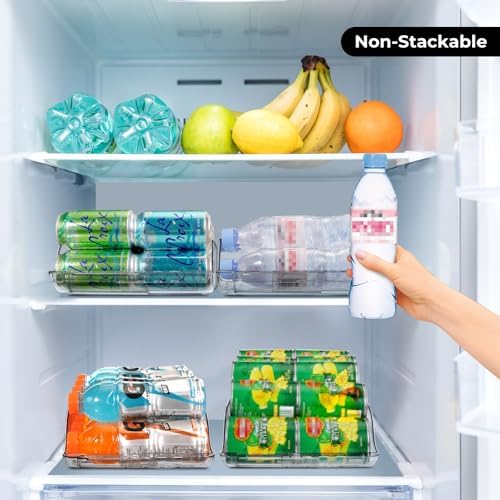 2 Pack Adjustable Refrigerator Organizers