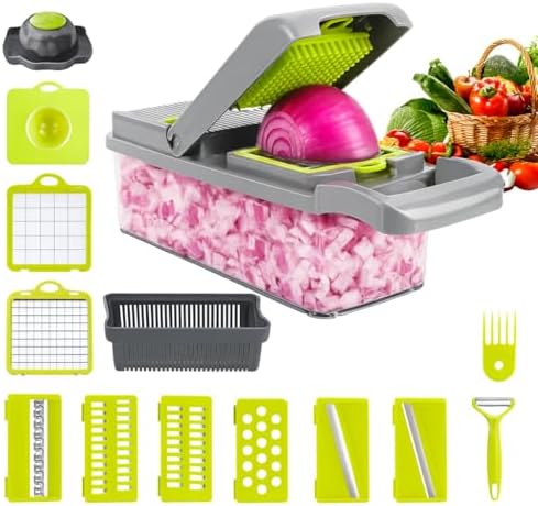 16-in-1 Vegetable Chopper with Container