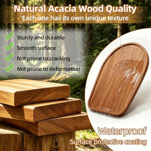 Acacia Wood Mixer Slider Mat for KitchenAid 4.5-5 Qt