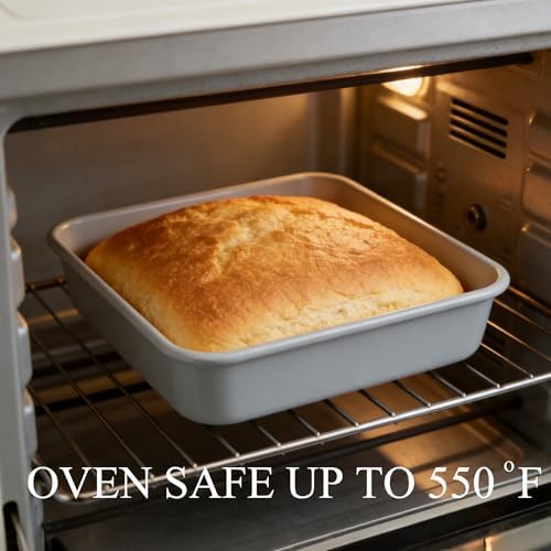 Non-Stick Square Cake Pan Ceramic Square Baking Pan 9x9