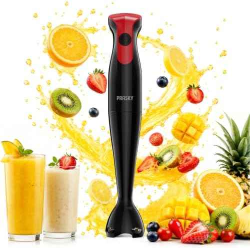 Immersion Blender Handheld, Electric Corded Hand Blender, 15000RPM