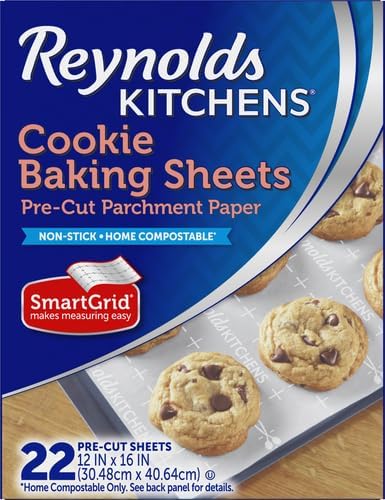 Reynolds Kitchens Cookie Baking Sheets, Pre-Cut Baking Parchment Paper Sheets - Image 2