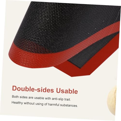 Silicone Macaron Baking Mat with Glass Fiber Mesh for Oven Racks