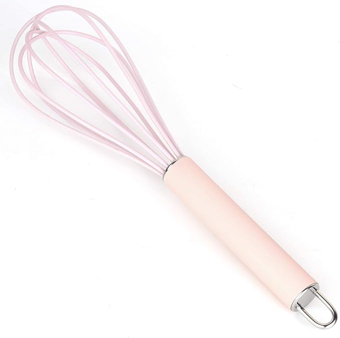 GorGin high temperature and easy to clean silicone whisk, 10 inch, grip good - Image 8