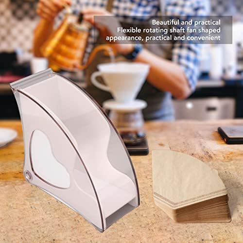 Coffee Filter Holder Storage Coffee Filter Paper Dispenser Rack with