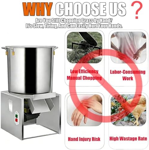 1800W Commercial Electric Food Processor
