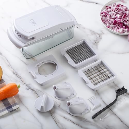 Cook with Color 11-in-1 Vegetable Chopper, Gray