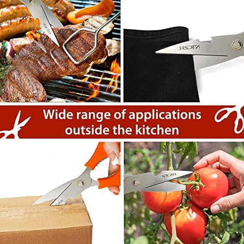 Kitchen Shears, Multi-function Heavy Duty Dishwasher Safe Poultry