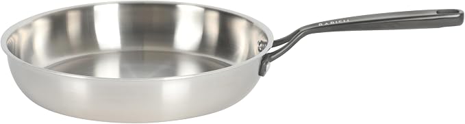 Babish 10-Inch Tri-Ply Stainless Steel Frying Pan by Babish