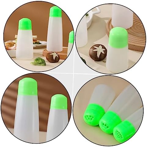 IMIKEYA Set of Spice Jars Kitchen Pepper Shakers Seasoning Jar Labels