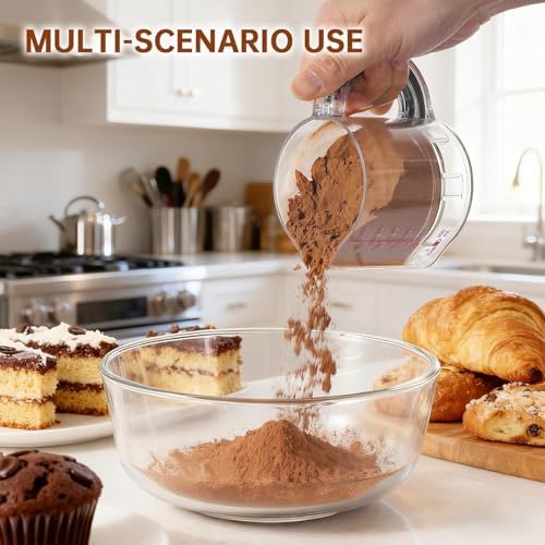 4-in-1 Adjustable Measuring Cup, Multi-Functional Kitchen Tool with