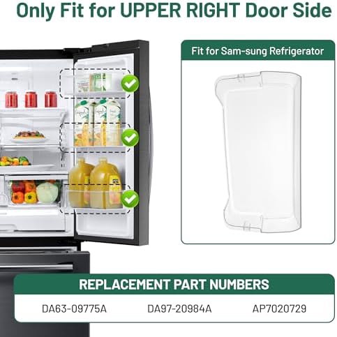 DA63-09775A Fridge Right Door Shelf Bin for RF28T5001SR RF28T5021SR