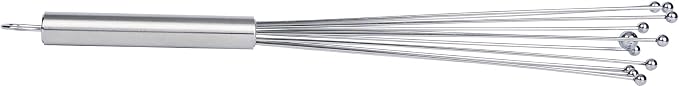 Restaurantware 12.5 in Stainless Steel Ball Whisk - Image 14