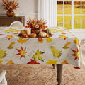 Rectangle Table Cloth, 100% Waterproof Vinyl Tablecloth, 52" x 70"