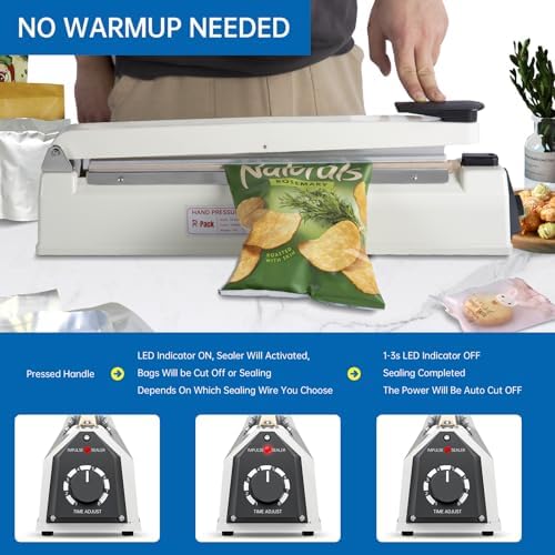 16inch White Impulse Heat Sealer