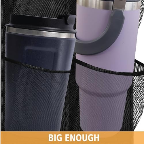 2PCS Water Bottle Organizer - 24 Holder Over The Door Water Bottle