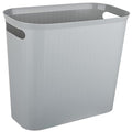 rejomiik Small Trash Can, 3.5 Gallon Garbage Can, Slim Waste Basket, Plastic by rejomiik