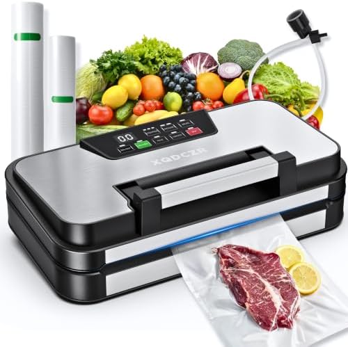 95kPa Vacuum Sealer Machine, Dual Pump