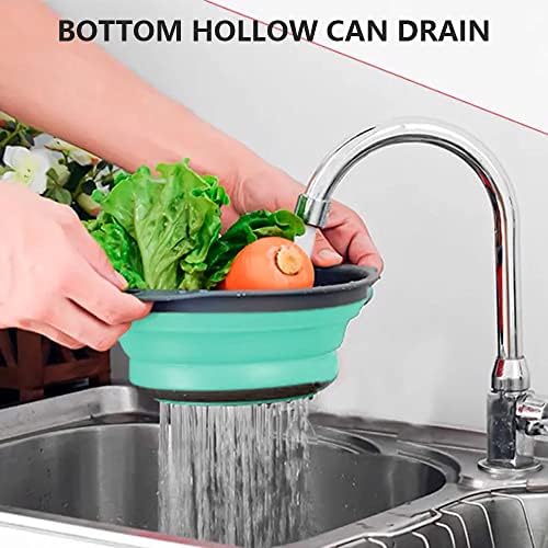 3-Packs Strainers for Kitchen Colander with Handles 3 Size Collapsible