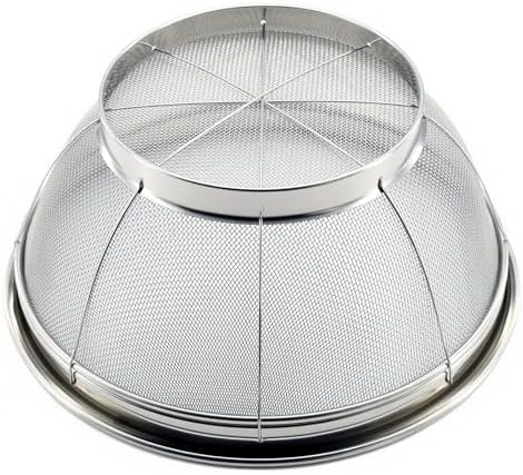 Fine Mesh Strainer for Kitchen, 3 Quart Stainless Steel Colander Bowl