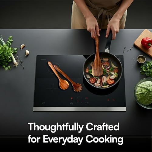 7-Piece Teak Wooden Cooking Utensil Set