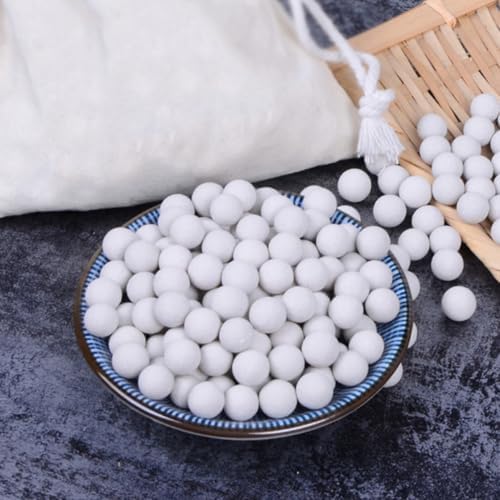 Uonlytech Reusable Ceramic Baking Beans 800g White Clay for Blind
