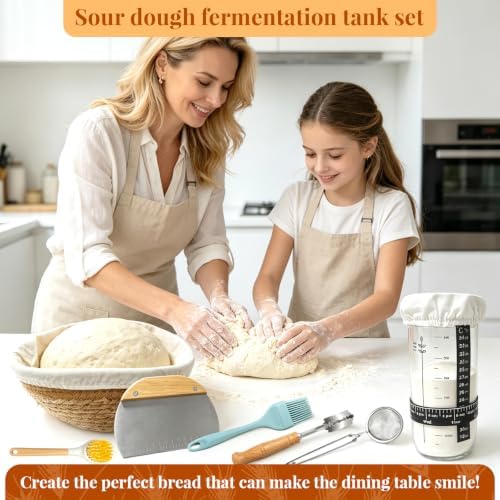 Sourdough Bread Baking Kit with Proofing Basket