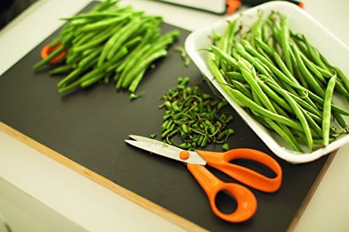 Fiskars Kitchen Scissors, Total Length: 18 cm, Quality Steel/Synthetic