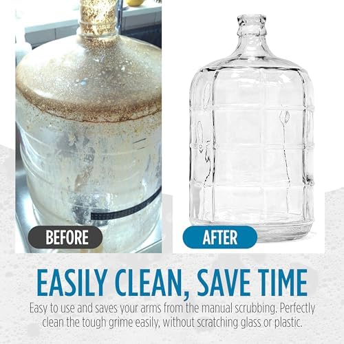 VINUM Carboy Cleaner - 27" Long Bottle Brush for Carboys, Jugs, Water